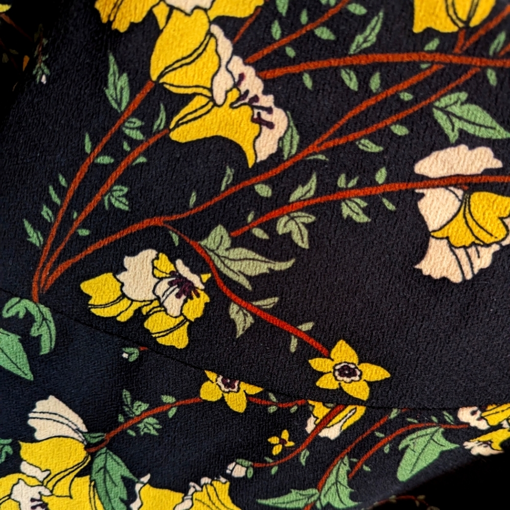 Who What Wear size 14 floral women's skirt